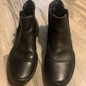 Mens Prada leather Chelsea boot